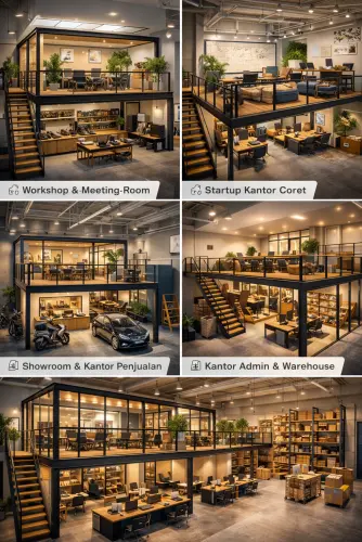 Mezzanine Ruang Kantor di Legok