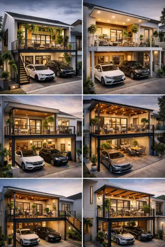 Mezannine Teras Rumah Keren di Legok